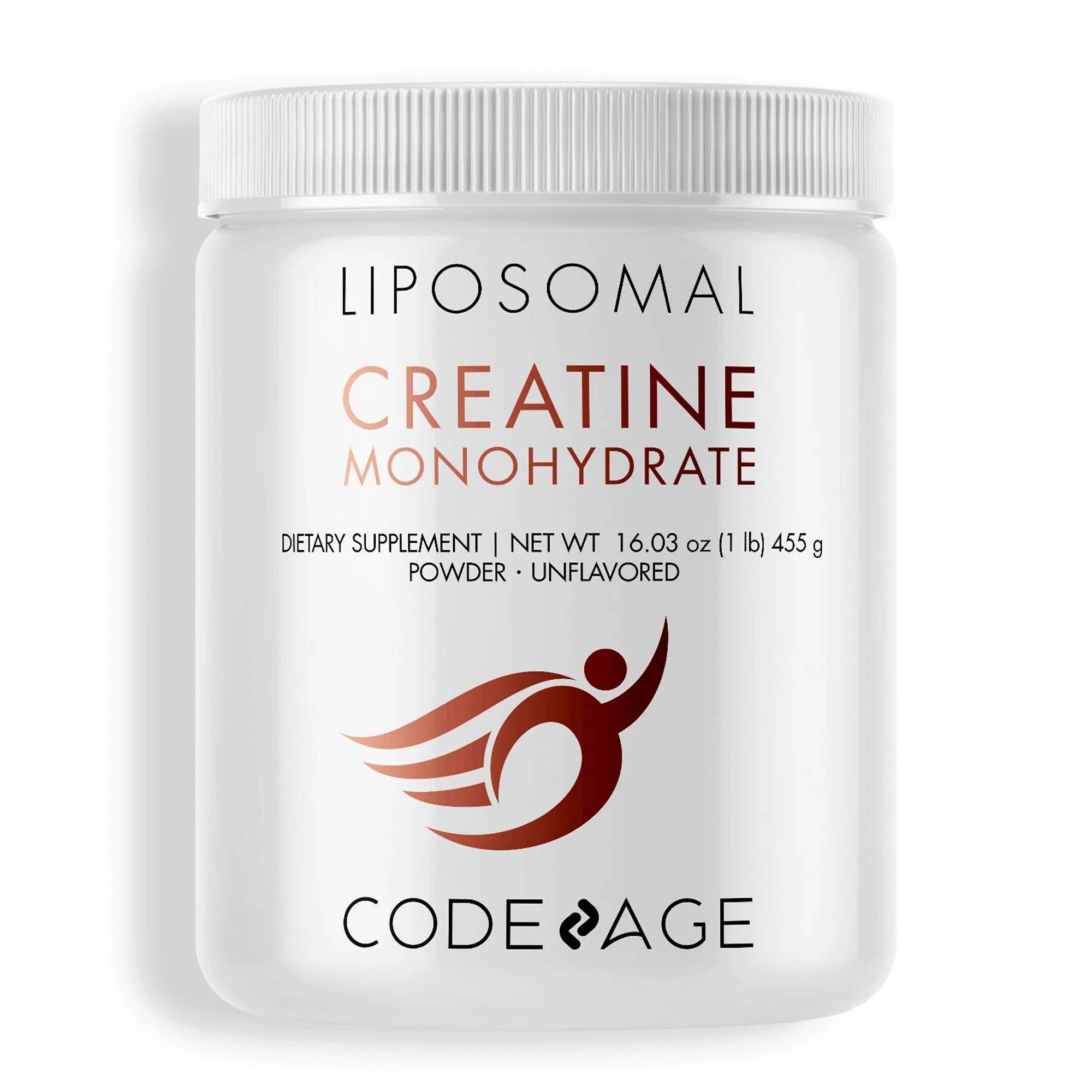 Creatina Monohidrata Lipozomala, 455g, Codeage