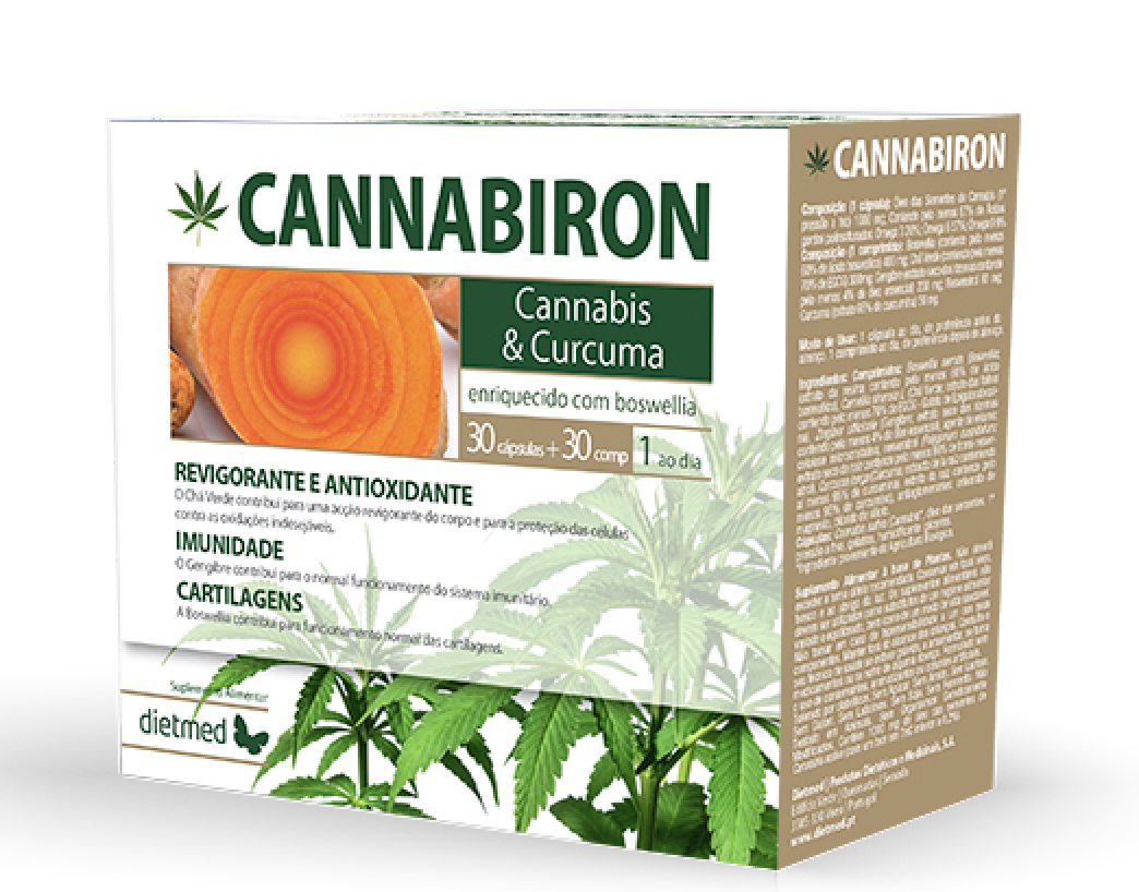 Cannabiron, 30cps si 30tbl, Dietmed - Type Nature