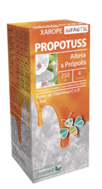 Propotuss Infantil, solutie orala pentru imunitate copii, 250ml - Dietmed