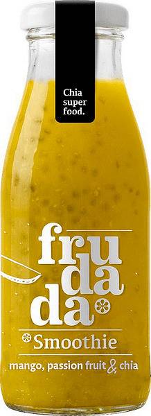 Smoothie cu mango, fructul pasiunii si chia 250ml Frudada