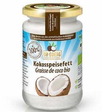 Ulei de cocos Premium dezodorizat, pentru gatit, eco-bio, 200ml Dr. Goerg