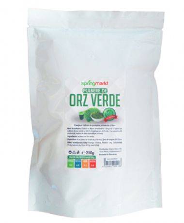 Orz verde pulbere 250g Springmarkt - Adams