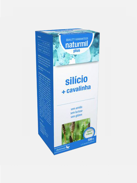 SILICIU + COADA CALULUI - SILICIO WITH HORSETAIL PLUS, 500ml, NATURMIL PLUS