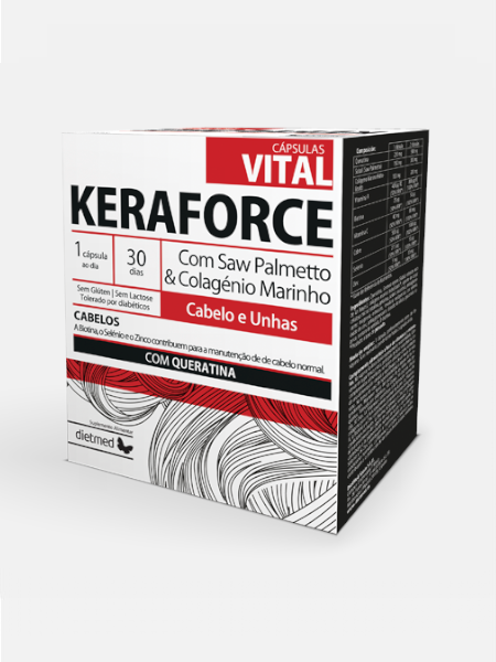 KERAFORCE VITAL - keratina – 30 CAPSULE – DIETMED - Type Nature