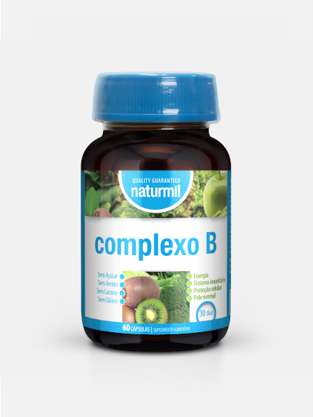 COMPLEX de vitamine B, 60 capsule, Naturmil - Type Nature