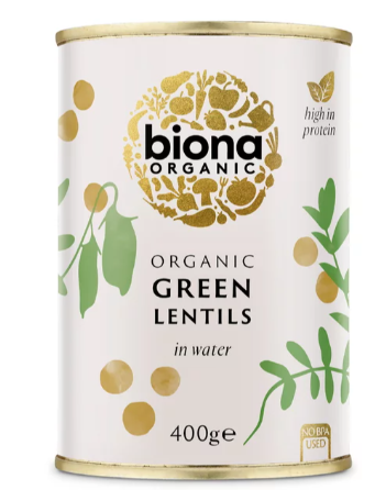 Linte verde, eco-bio, 400g - Biona