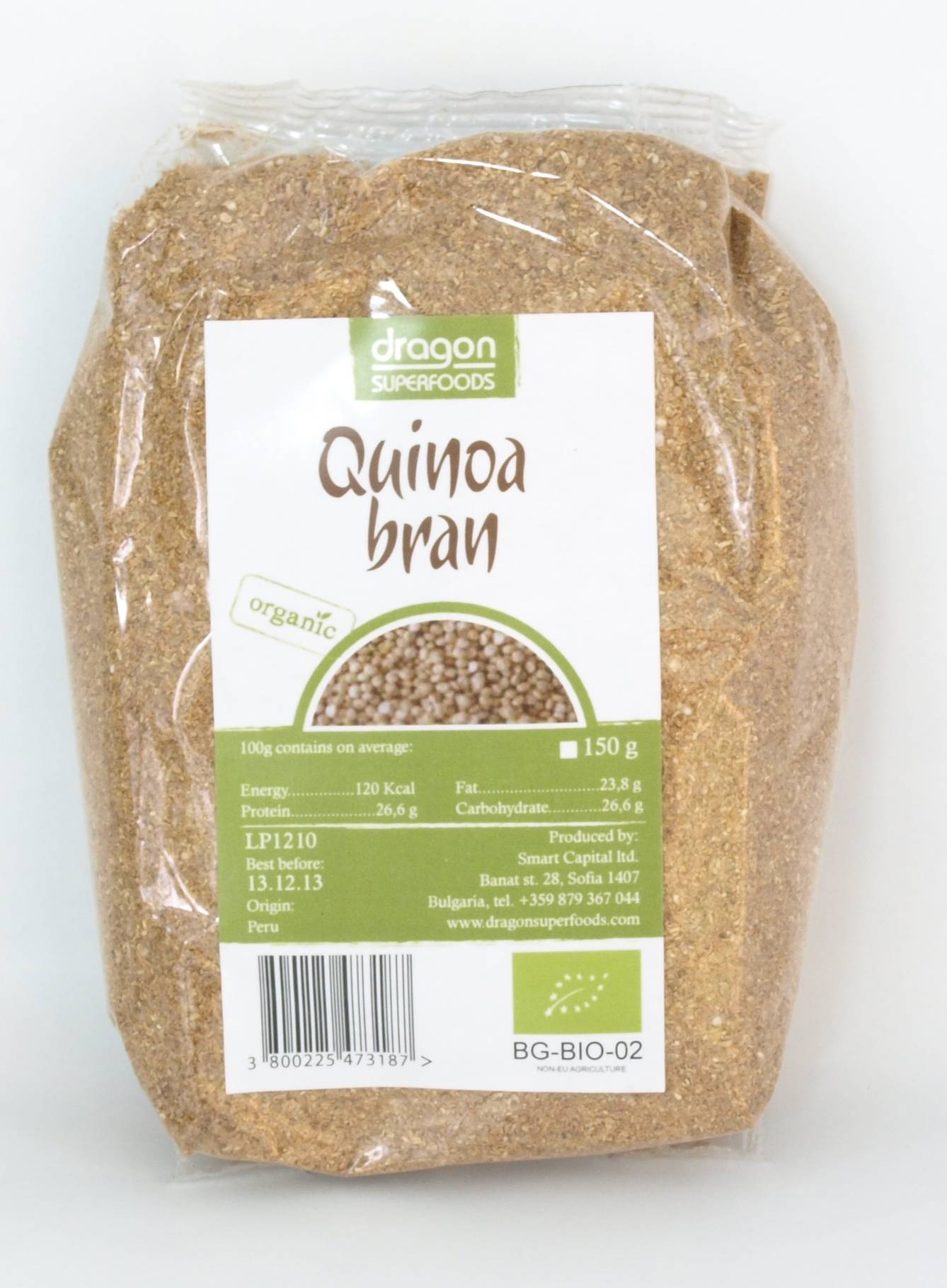 Tarate de quinoa eco-bio 150g - Dragon Superfoods