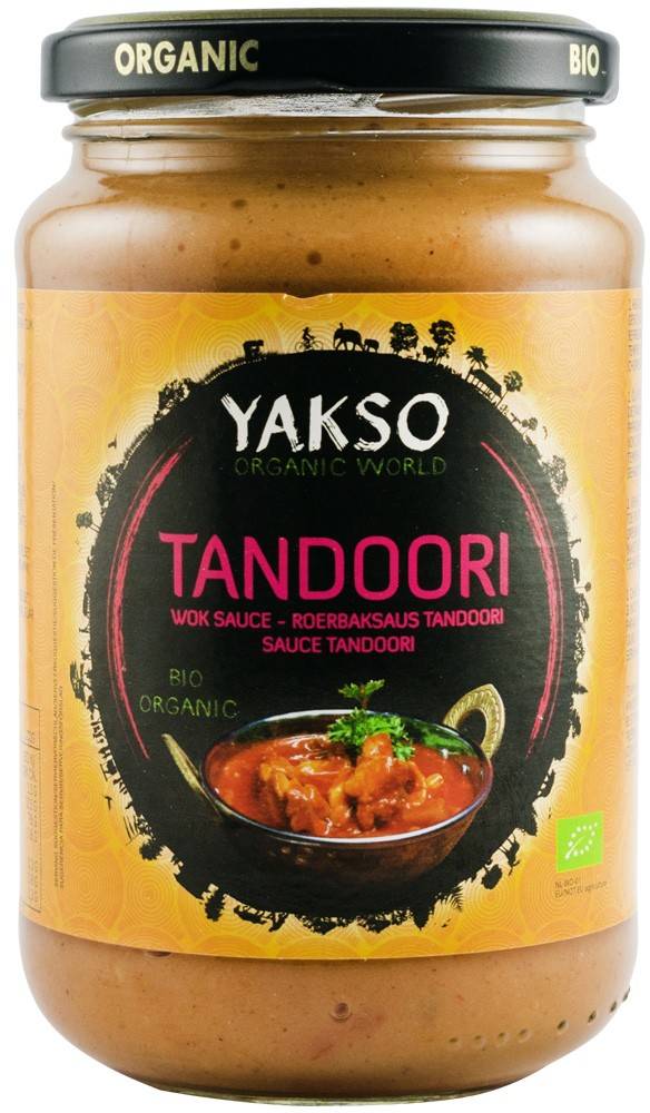 Sos pentru wok, Tandoori, eco-bio, 350g - Yakso