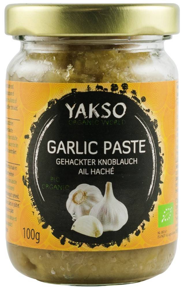 Pasta de usturoi, eco-bio, 100 g, Yakso