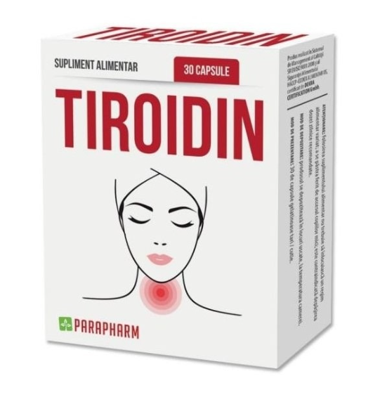 Tiroidin, 30cps - Parapharm