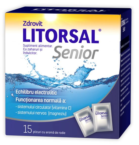 LITORSAL SENIOR RODIE ,15PLICURI- ZDROVIT