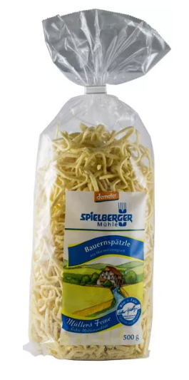 Taitei spatzle din gris de grau dur,Eco-Bio ,500g - Spielberger Muhle