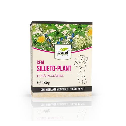 Ceai Silueto-Plant, 150 g, Dorel Plant