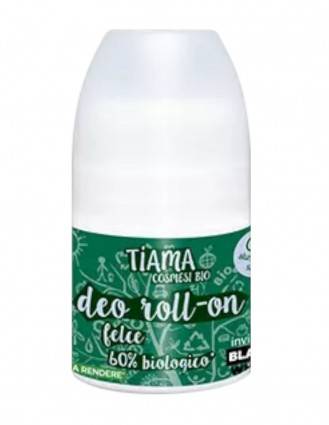 Deodorant roll-on, fara aluminiu, cu feriga, 50 ml, Tiama