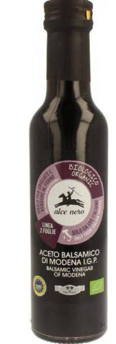 Otet balsamic Di Modena I.G.P Eco-Bio 250ml - Alce nero