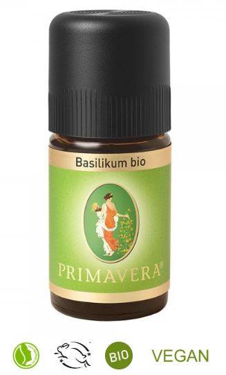 Ulei esential cu busuioc Eco-Bio 5ml - Primavera Life