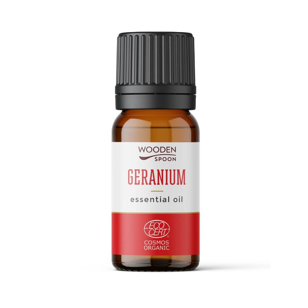 Ulei esential de geranium, eco-bio, 5 ml, Wooden Spoon