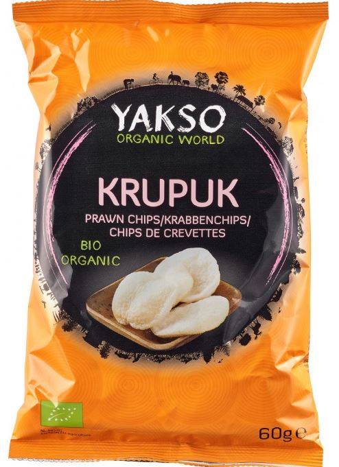 Chipsuri de creveti Eco-Bio 60g - Yakso