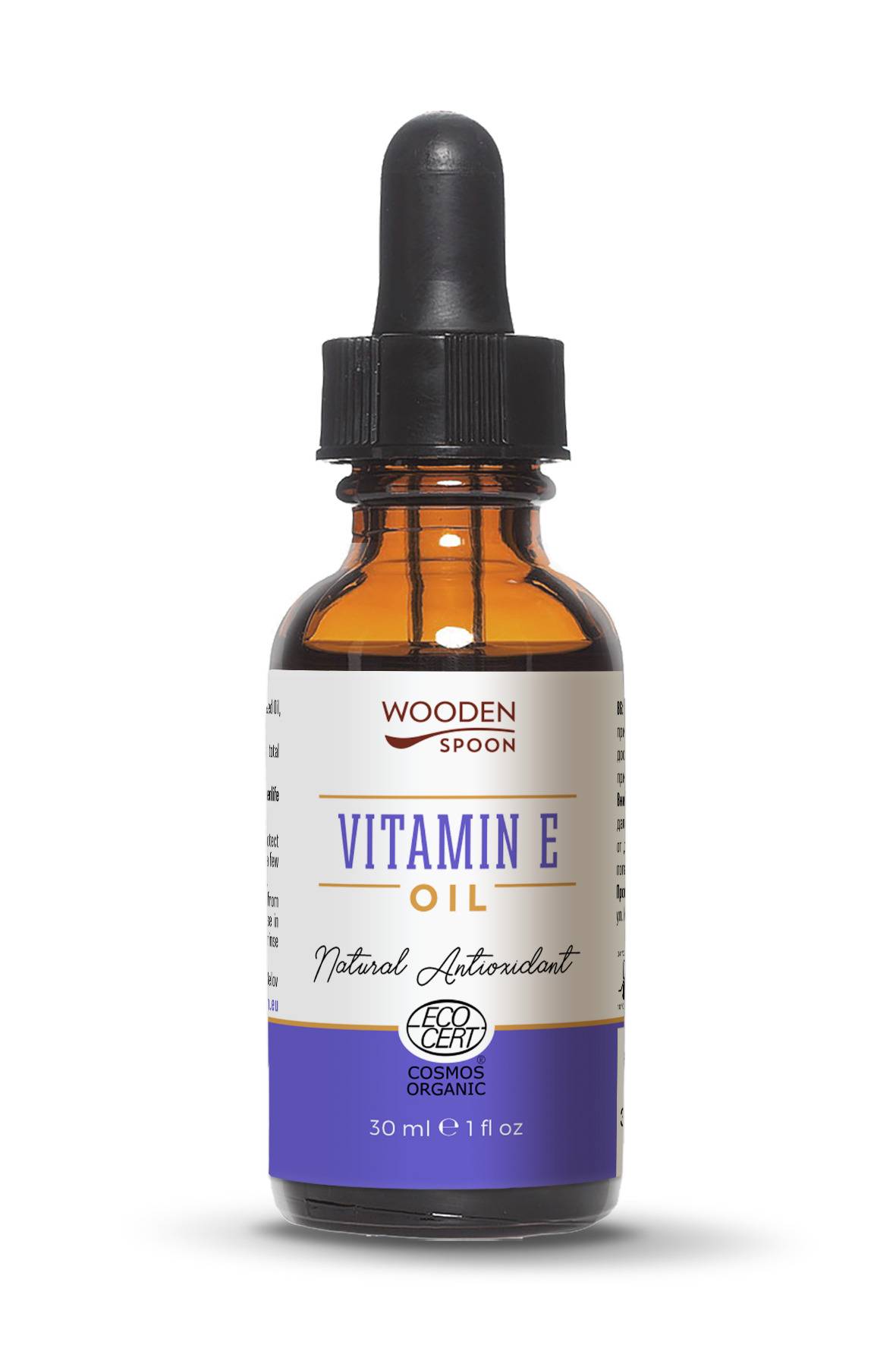 Vitamina E naturala, 30 ml, Wooden Spoon