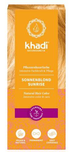 HENNA VOPSEA Naturala PAR BLOND SUNRISE 100g - Khadi