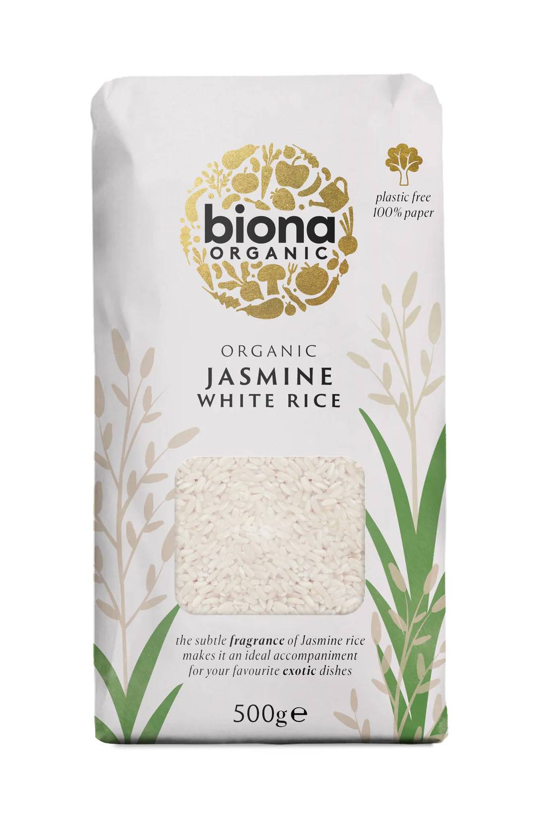 Orez Jasmin alb, eco-bio, 500g - Biona