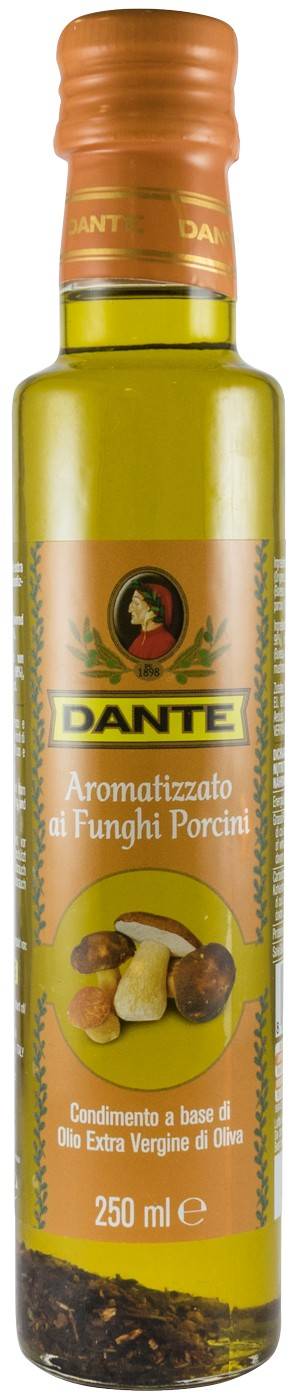 Ulei de masline extravirgin aromat cu ciuperci 250ml - Olio Dante