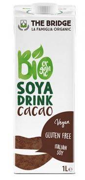 Bautura din Soia cu Cacao, Fara Gluten, Eco-Bio 1l - The Bridge