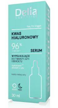 SER ACID HYALURONIC ANTIRID, ZI Si NOAPTE, FATA Si DECOLTEU 30ML - DELIA COSMETICS