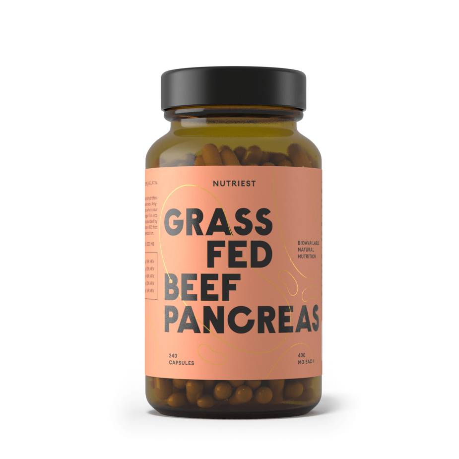 Grass Fed Beef Pancreas - cu rol in problemele digestive, ale intestinului si in alergiile alimentar