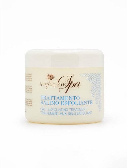 Tratament salin exfoliant cu ulei de argan, 500ml - Argania