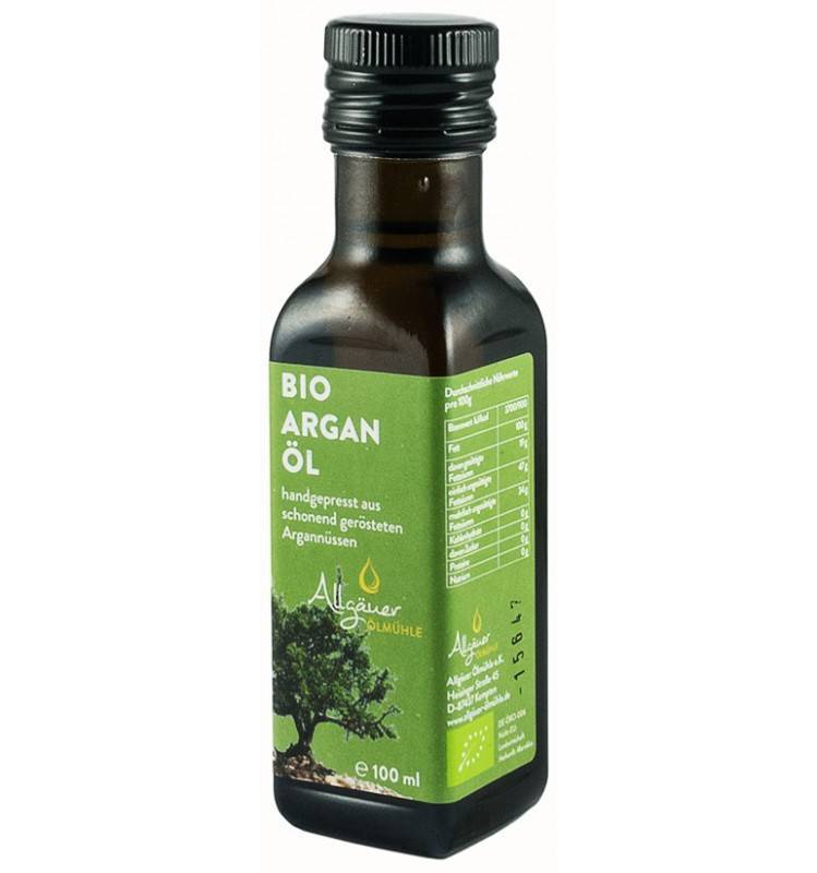 Ulei de argan, presat manual- eco-bio 100ml - Allgauer Olmuhle