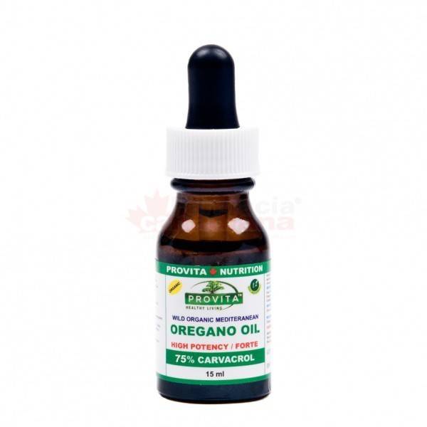 Ulei esential de oregano salbatic (75% carvacrol) 15ml - Organika