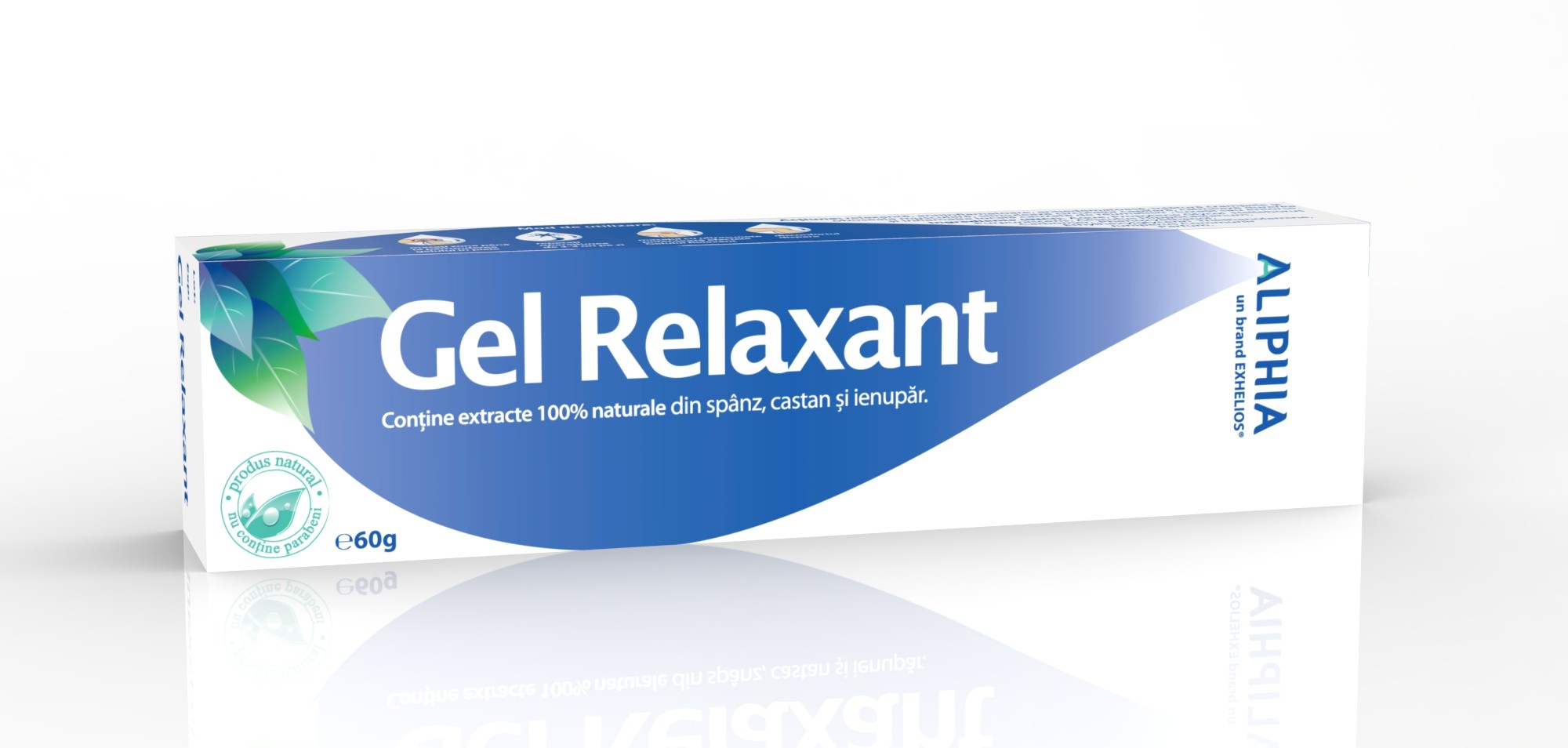 Gel Relaxant Dr Boici cu spanz 70g - Aliphia Exhelios