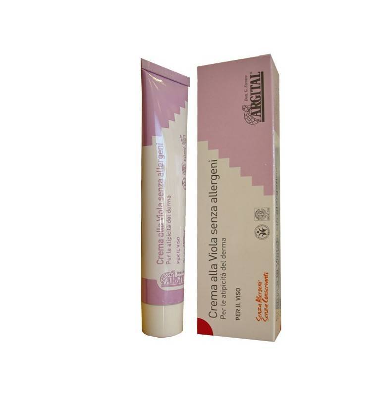 Crema de violete pentru fata, non alergica, 50ml - Argital