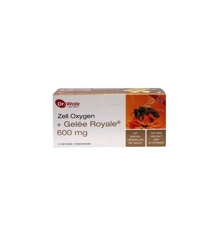 Zell Oxygen + laptisor de matca 600mg - Dr. Wolz