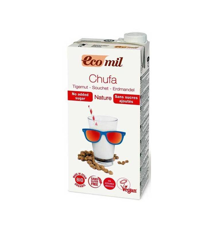 Lapte vegetal Chufa fara zahar - eco-bio 1L - Ecomil