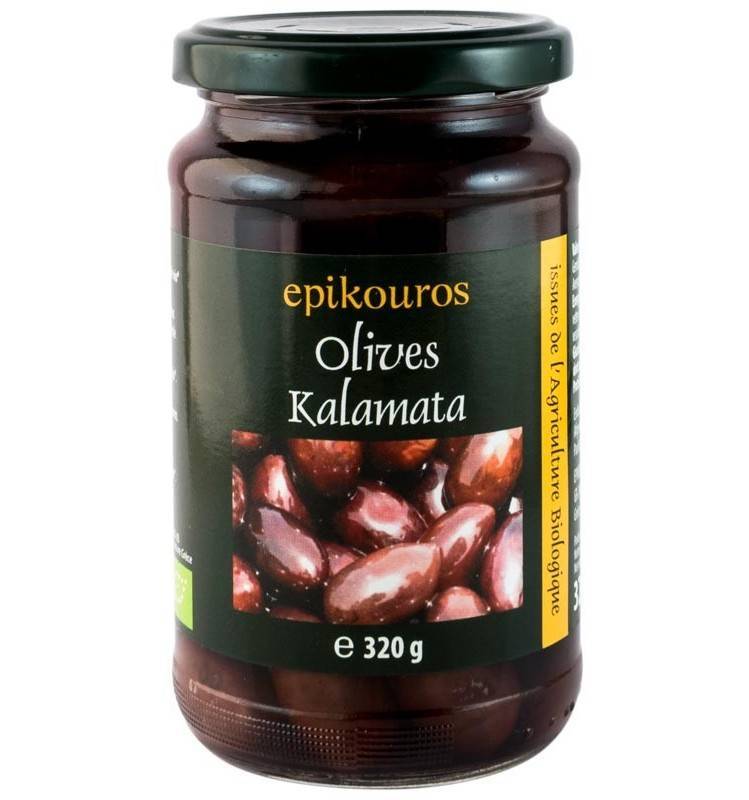 Masline Kalamata in saramura - eco-bio320g - Epikouros