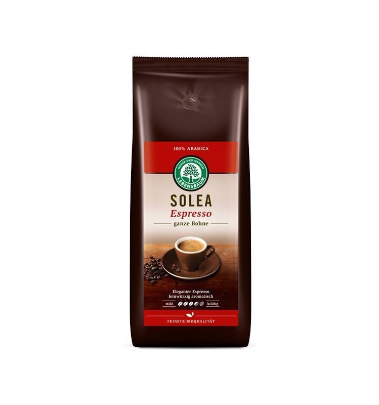 Cafea boabe expresso Solea 100% Arabica - eco-bio 1000g - Lebensbaum