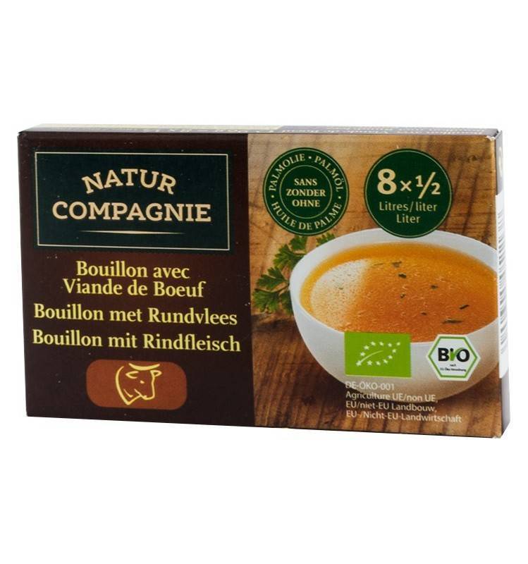 Supa cu carne de vita - eco-bio 96g - Natur Compagnie