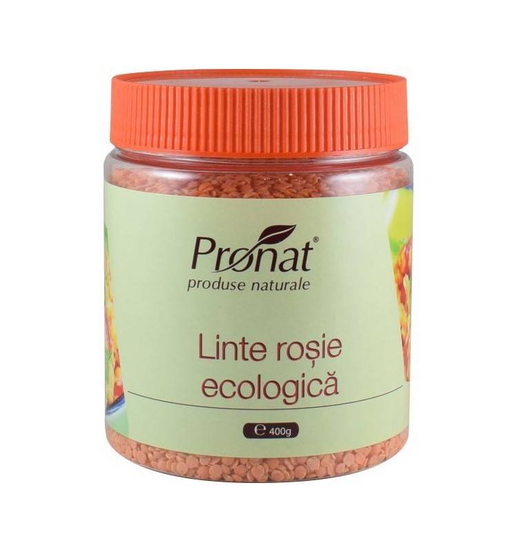 Linte rosie - eco-bio 400g - Pet - Pronat