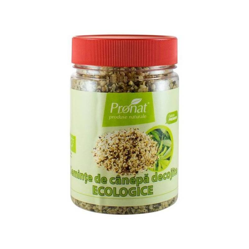 Seminte de canepa decojite - eco-bio 150g - Pet - Pronat