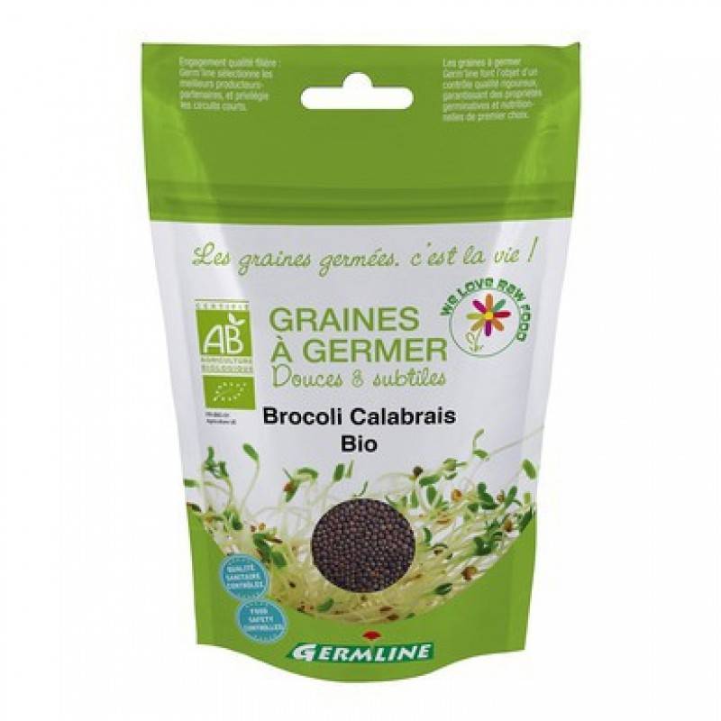 BROCCOLI CALABRESE PT GERMINAT ECO-BIO 100g - GERMLINE