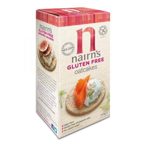 Painici (turtite) fara gluten din ovaz integral 213g - Nairn’s