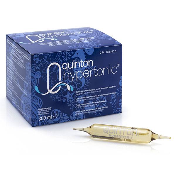 PLASMA QUINTON - HYPERTONIC (HIPERTONICA) - 30 FIOLE x 10ml