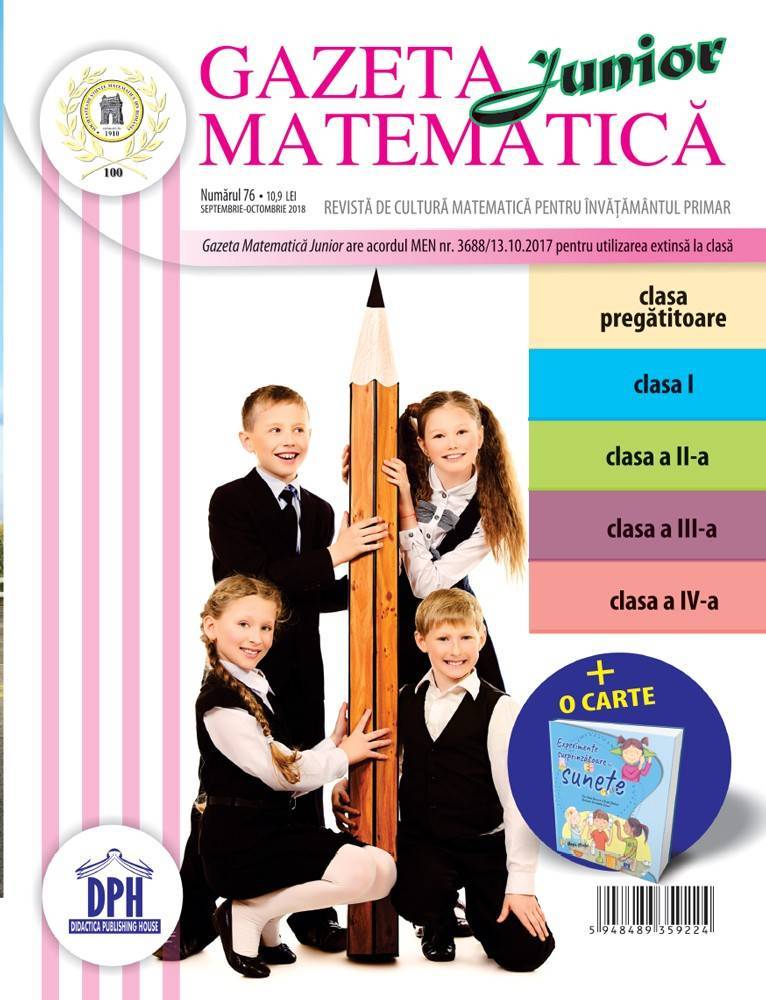 Gazeta Matematica Junior nr. 76 - carte - DPH