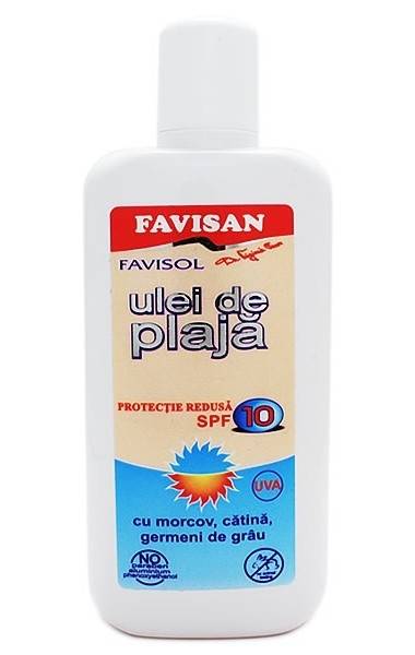 FAVISOL, ULEI DE PLAJA, FPS 10, 125ml, Favisan