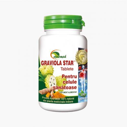 GRAVIOLA STAR tablete, AYURMED 50 tablete - 1 | YEO