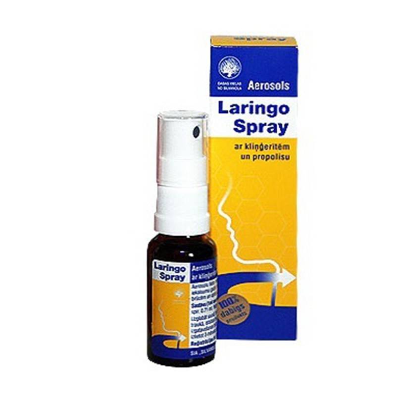 Laringo spray propolis si galbenele 20ml - GTS Solutions - 1 | YEO