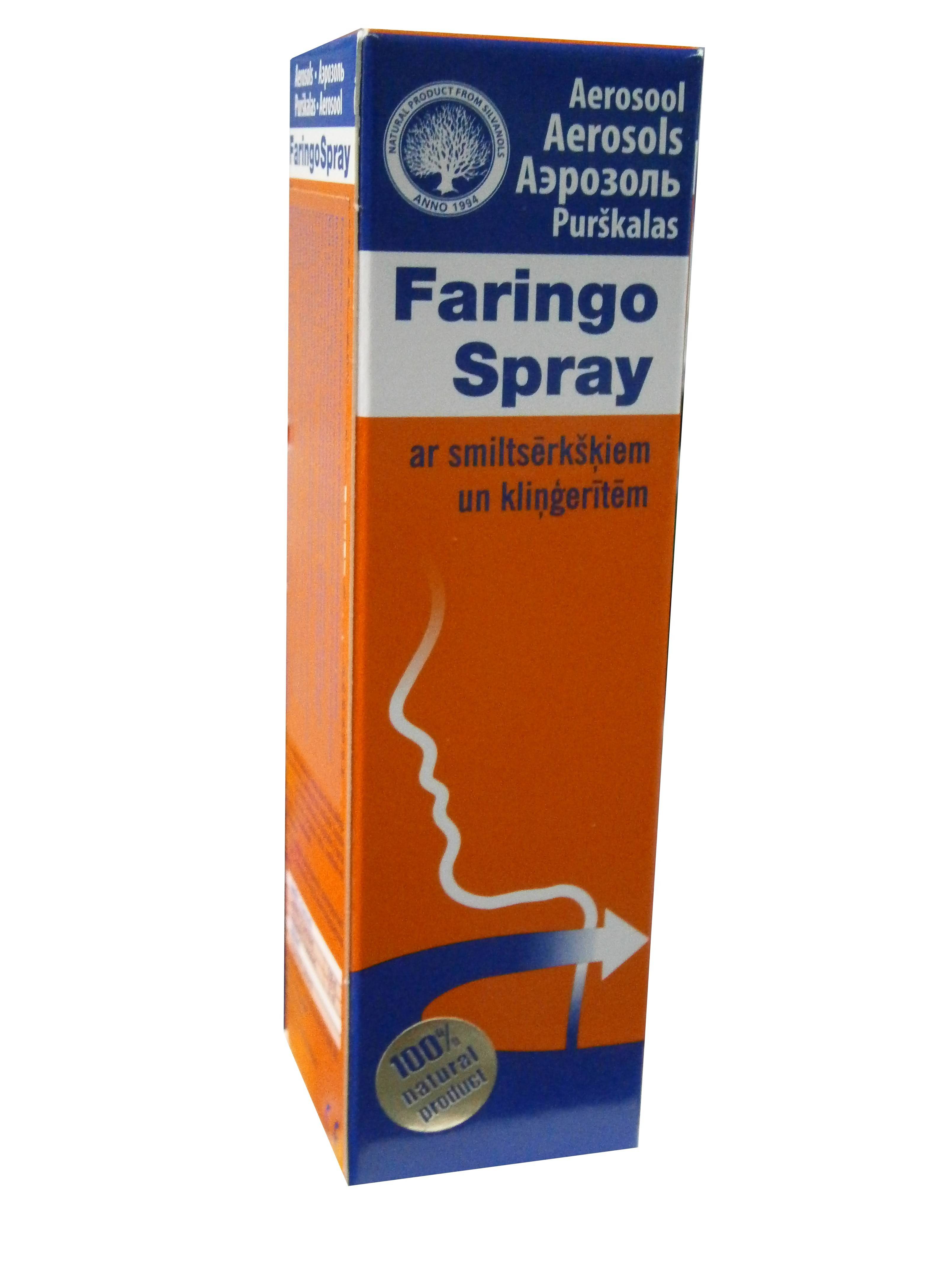 Faringo Spray catina si galbenele 20ml - GTS Solution - 1 | YEO