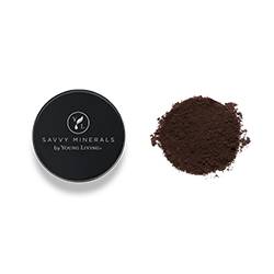 Fard maro multifunctional Savvy Minerals Multitasker 409 Dark, Young Living